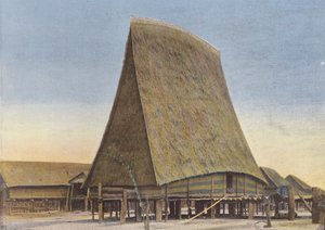 Gemeindehaus (Rathaus) in Kontun bei den Mois Sedangs von European Photographer