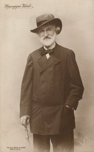 Porträt von Giuseppe Verdi, Opernkomponist von European Photographer