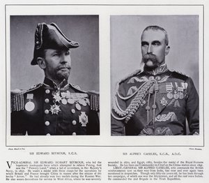 Sir Edward Seymour, Sir Alfred Gaselee von European Photographer