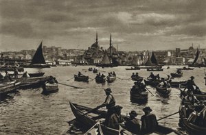 Türkei, Konstantinopel, Am Goldenen Horn von European Photographer