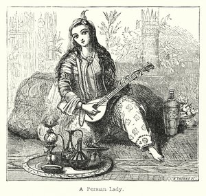 Eine persische Dame von European School
