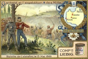 Schlacht von Calatafimi, Sizilien, 15. Mai 1860