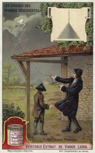 Benjamin Franklin und der Blitzableiter von European School