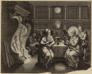 Gespräch von Jesus Christus und Nikodemus von European School
