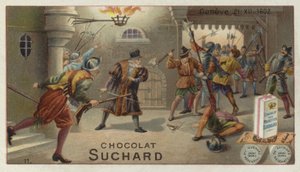 Niederlage des Angriffs der Savoyer auf Genf, 21. Dezember 1602 von European School