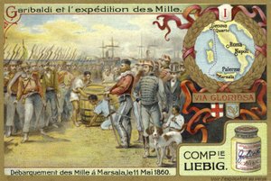 Landung der Tausend, Marsala, Sizilien, 11. Mai 1860