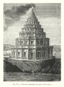 Versuch der Restaurierung des Leuchtturms von Alexandria