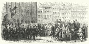 General Dumouriez und die französische Armee in Brüssel von European School