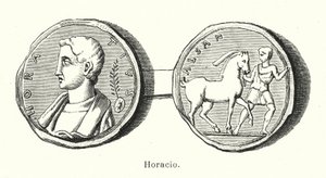 Horaz, römischer Dichter von European School