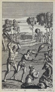 Illustration für John Drydens Übersetzung von Virgils Aeneis (Stich) von European School