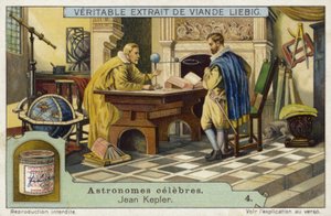 Johannes Kepler, deutscher Mathematiker und Astronom von European School