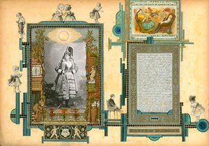 Seite aus Sammelsurium Band I von European School