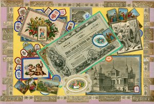 Seite aus Sammelsurium Band VIII von European School