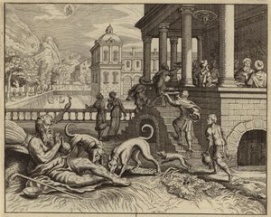 Gleichnis vom reichen Mann und Lazarus dem Bettler von European School