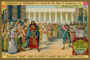 Samson fordert die Israeliten auf, sich zu befreien von European School