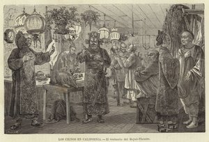Die Chinesen in Kalifornien - El vestuario del Royal-Theatre von European School