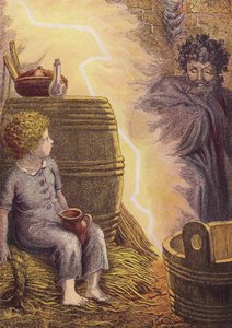 Das Auge Gottes (Farblitho) von European School