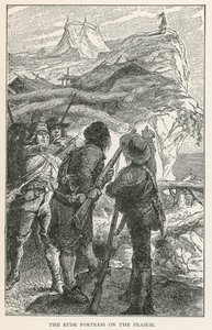 Die grobe Festung auf der Prärie