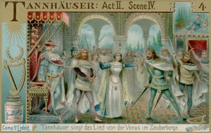 Der Gesangswettbewerb auf der Wartburg
