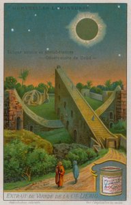 Das Observatorium in Delhi und eine Sonnenfinsternis von European School