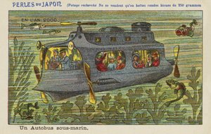 Unterwasserbus im Jahr 2000 von European School