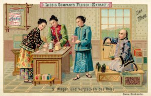 Tee wiegen und verpacken von European School