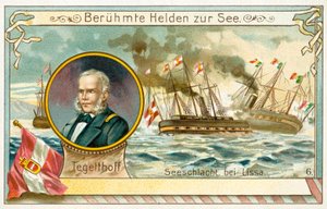 Wilhelm von Tegetthoff, österreichischer Admiral, und die Schlacht von Lissa von European School