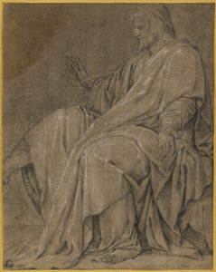 Studie für Saint Louis heilt die Kranken von Eustache Le Sueur