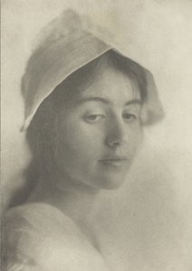 Ein Studienkopf, ca. 1899 von Eva Watson Schutze