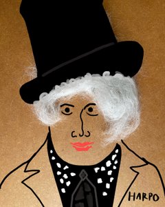 Harpo Marx von Evan Sklar