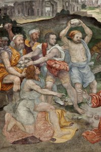 Die Steinigung des Heiligen Stephanus, Fresko, um 1550