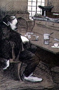 Arbeit (Le Travail) gestochen von J.G.R. aus 