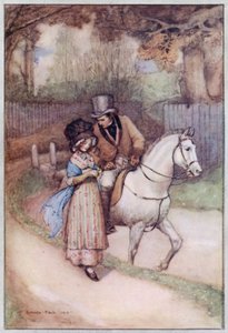 Illustration für Cranford von Mrs. Gaskell von Evelyn Paul