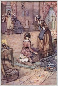 Illustration für Cranford von Mrs. Gaskell von Evelyn Paul