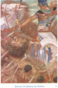 Ramses II besiegt die Khetaner