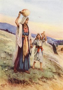 Jesus hilft seiner Mutter von Evelyn Stuart Hardy