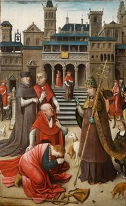 Szene aus dem Leben des Heiligen Rochus, 1517 von Everaert Orley