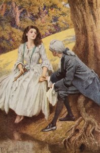 Illustration für Eine empfindsame Reise von Laurence Sterne von Everard Hopkins