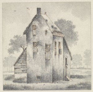 Hohes Haus in Zoelmond, in der Betuwe von Evert Doublet