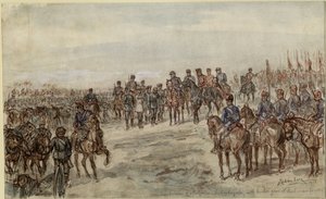 Kapitulation einer bulgarischen Infanteriebrigade mit zwölf Kanonen bei Ferdinandovo