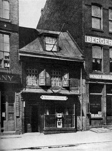 Geburtsort der Flagge der Vereinigten Staaten, Philadelphia, Pennsylvania, USA, um 1930er Jahre