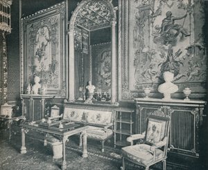 Der Wandteppichraum im Windsor Castle, ca. 1899, 1901 von Eyre and Spottiswoode