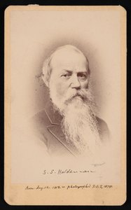 Porträt von Samuel Stehman Haldeman 1812-1880, 5. Februar 1874 von FA Wenderoth and Co