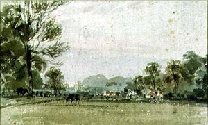 Ansicht von Hyde Park, 19. Jahrhundert