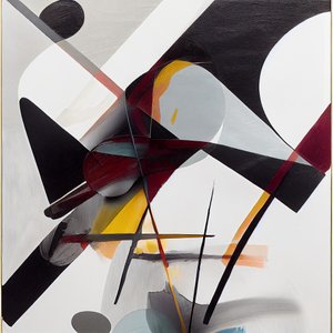 Abstrakte Komposition von F. Abderrahim