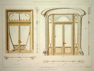Entwürfe für Haustüren, Illustration aus 