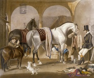 Der Clipper, graviert von J.R. Mackrell von F. C. (after) Turner