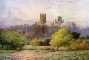 Ely Cathedral, Cambridgeshire von F. C. Varley