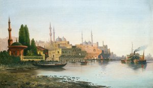 Ansicht von Konstantinopel von F. Herink