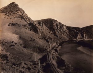 Ost-Eingang, Jefferson Canyon, für die Northern Pacific Railroad